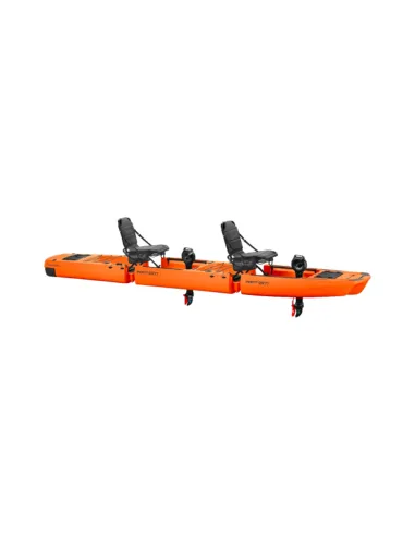 KING FISHER Tandem Modular Fishing Kayak with Pedal Boat