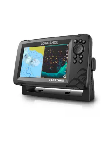 Sonda GPS LOWRANCE HOOK REVEAL 7 transductor HDI  600W  50/200 Con Carta Náutica