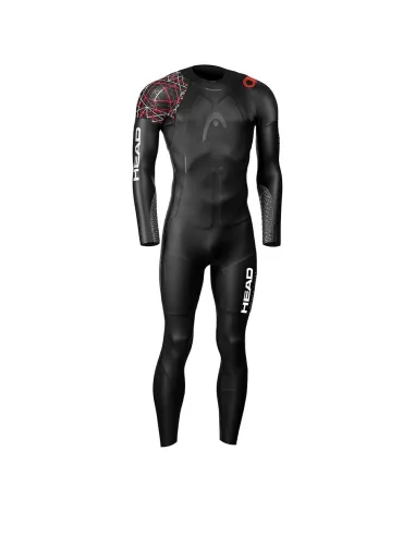 Head Myboost Shell 3.2 Long Sleeve Wetsuit Black Red Men