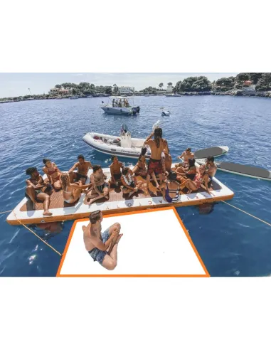 Plataforma Hinchable 400 x 200 x 20 cm