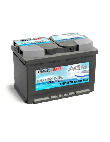 Bateria Nautica AGM 12 Voltios 80 amperios ciclo profundo
