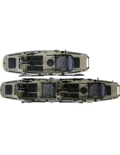 Long Wave CORTES Tandem Detachable Fishing Kayak
