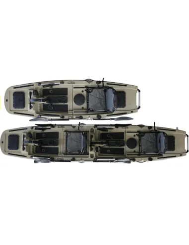 Long Wave CORTES Tandem Detachable Fishing Kayak