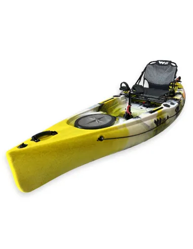 Kayak de Pesca con Pedalera Long Wave Megi Propel 12